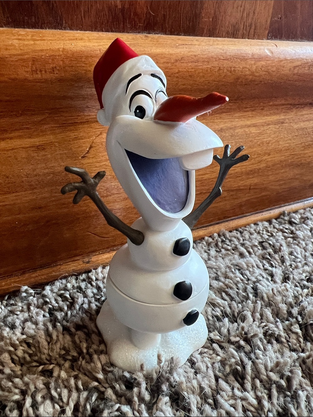 Department 56 Disney's Frozen Olaf Holiday Trinket Box